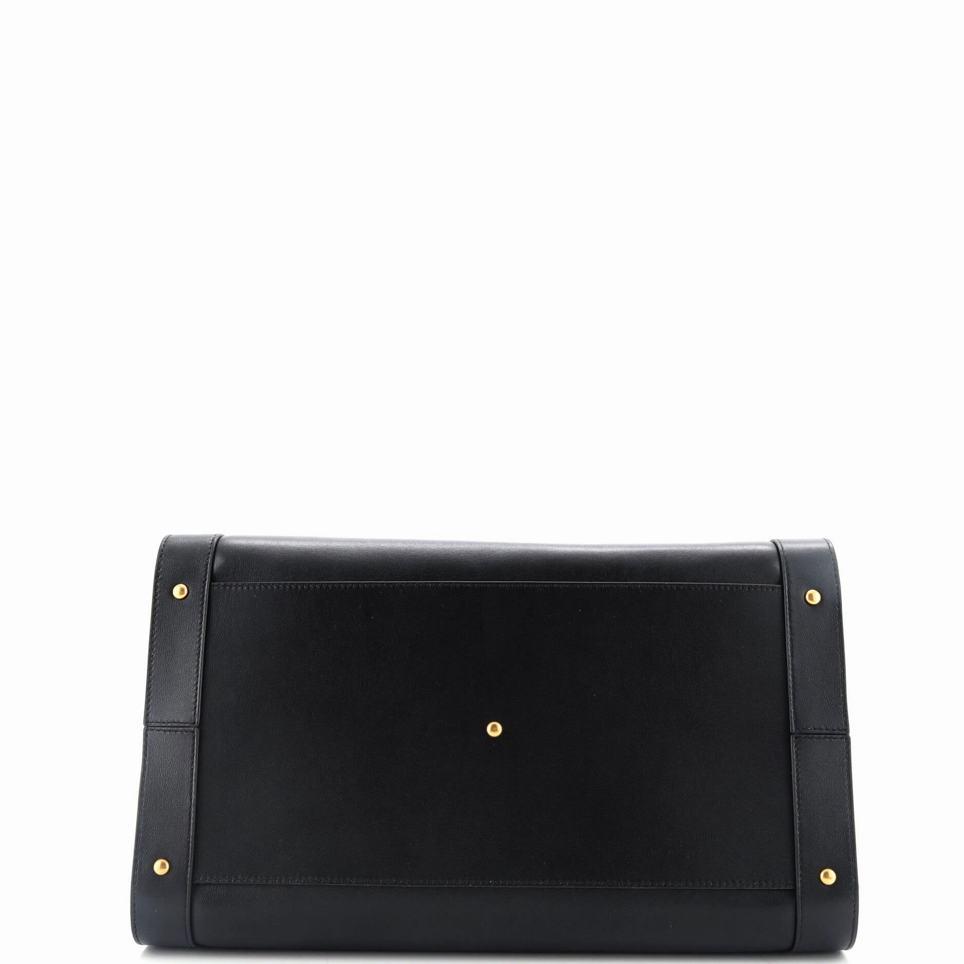 VLogo Convertible Shopper Tote Leather Large