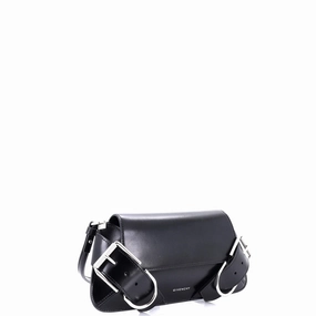 Voyou Shoulder Flap Bag Leather