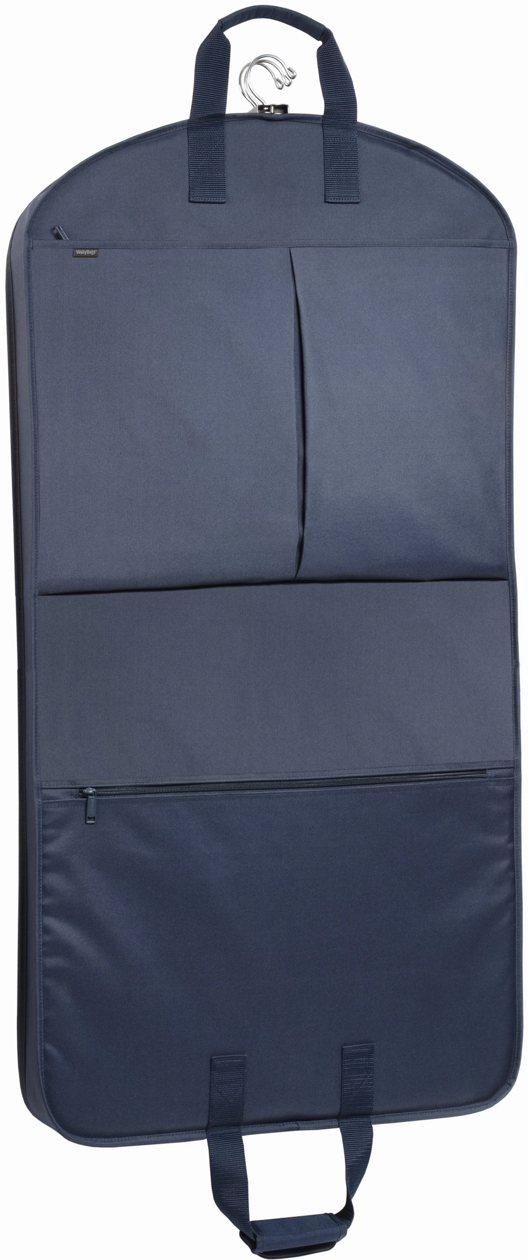 WallyBags 45" Deluxe Extra Capacity Travel Garment Bag with two accessory