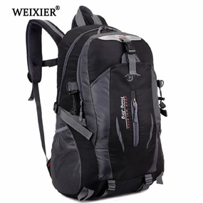 WEIXIER Softback Fashion Handsome 2019 Men's Student Waterproof Nylon Backpack Mochila Escolar Travel Bag Backpack Walking Bag