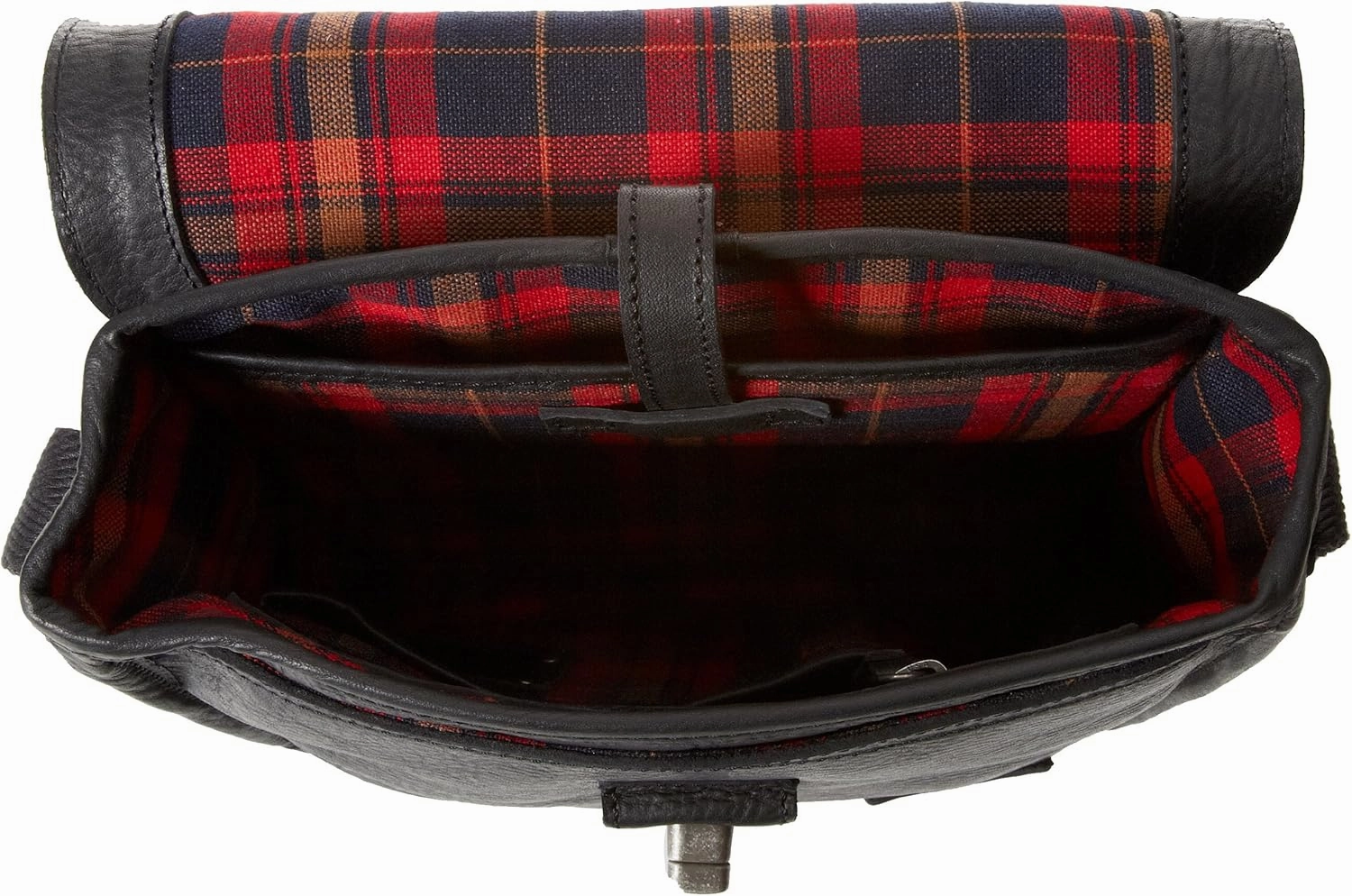 Will Leather Goods Men's Bowdie Small Crossbody Messenger Bag, Back, One Size
