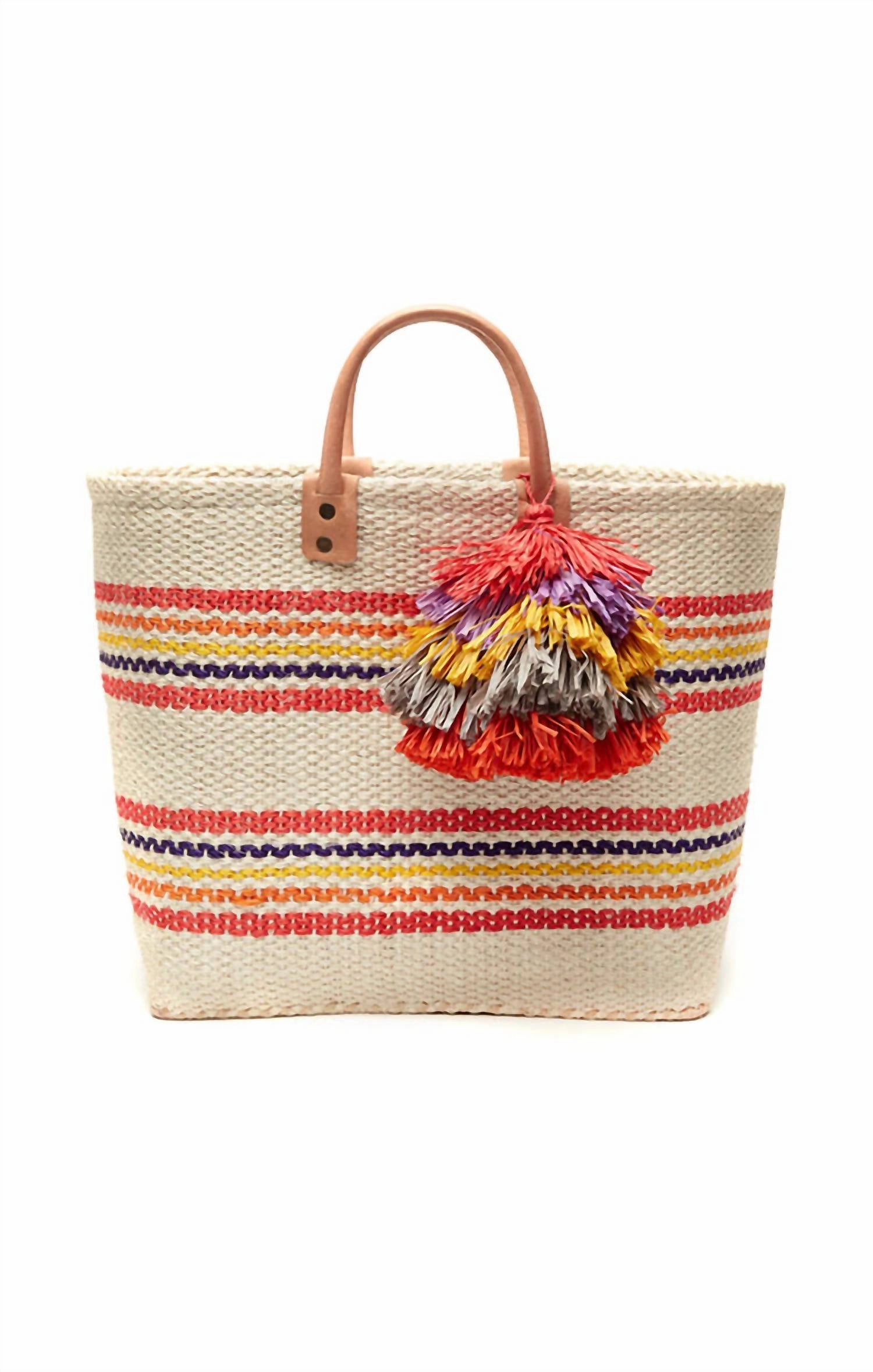 Women's Caracas Tote In Coral Multi