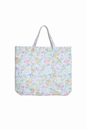Women's Monaco Tote Bag In Blue Beach