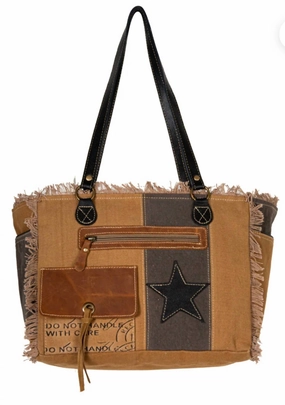 Women's Montrielle Vintage Series Tote Bag In Caramel