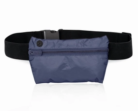 Women's Travel Fanny Pack In Shimmer Navy