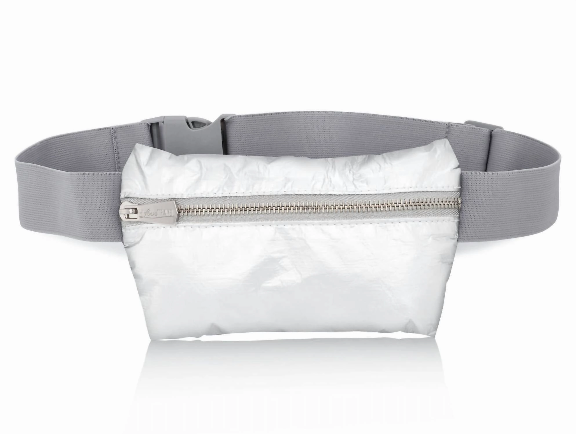 Women's Travel Fanny Pack In Shimmer White