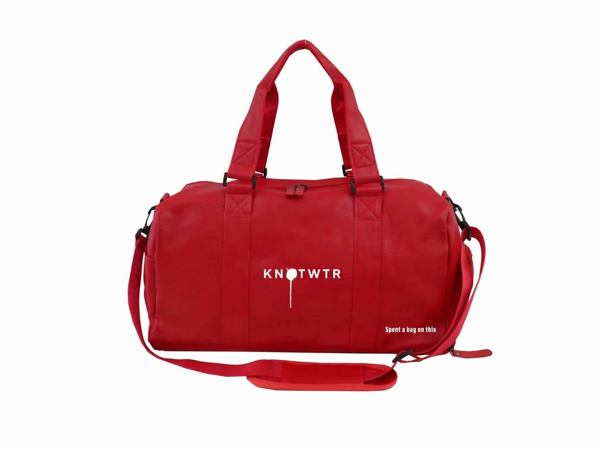 Women's Weekender Duffle Bag In Code Red