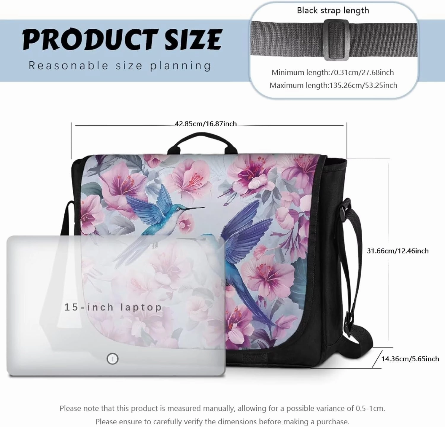 Women Vintage Flap Crossbody Bag Classic Large Messenger Bag Travel Shoulder Handbag Men Portable Laptop Satchel