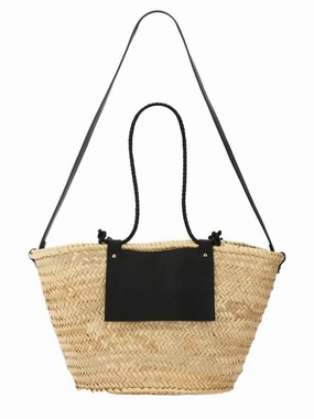 Woven Raffia Tote