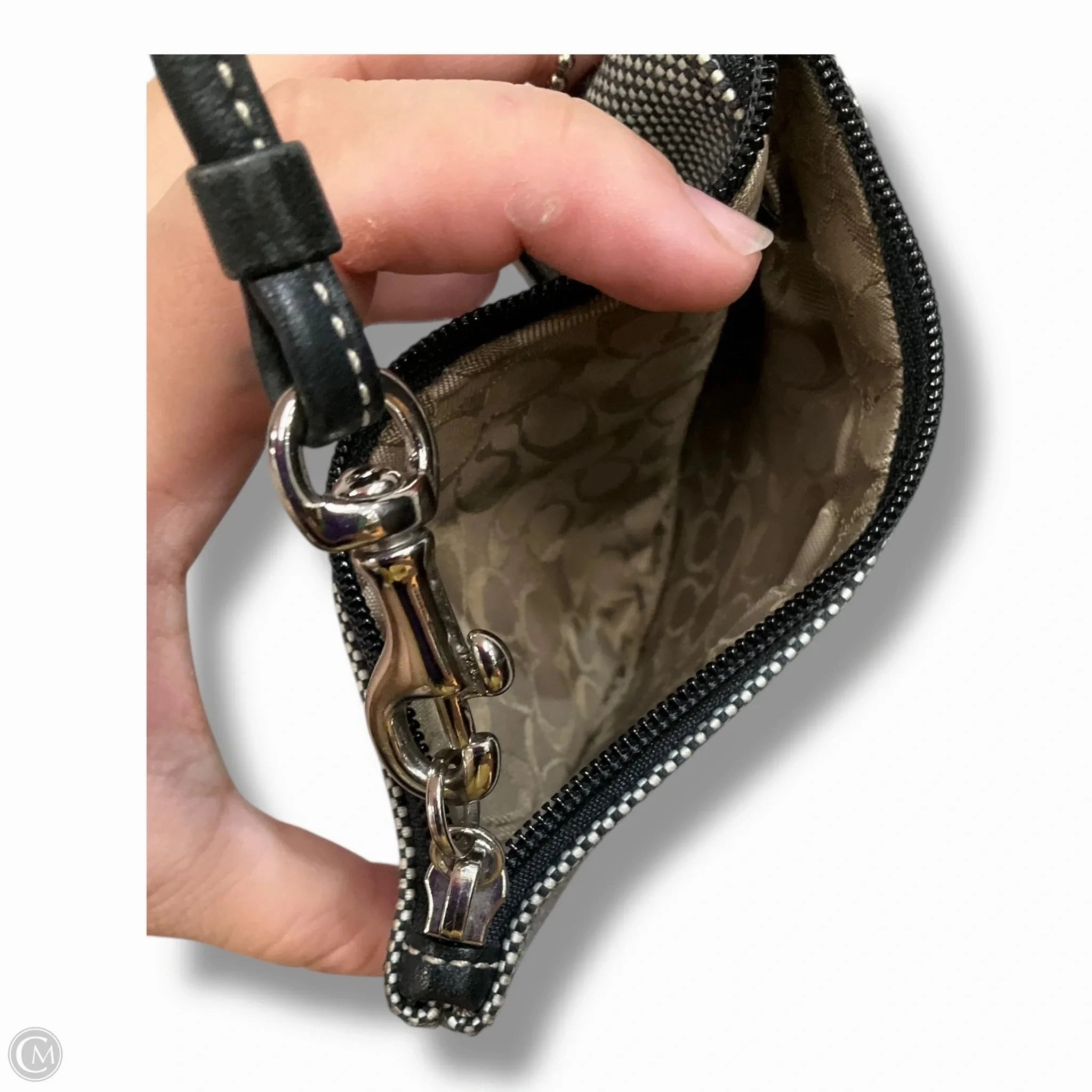 Wristlet Designer By Coach, Size: Small