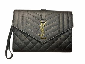 Wristlet Luxury Designer By Yves Saint Laurent  Size: Small