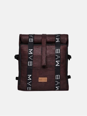Xplorer Vegan Cork & PET Travel Backpack | Dark Brown