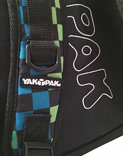 Yak Pak Empire Back Pack Turq/Green Check (Kz253-6482)