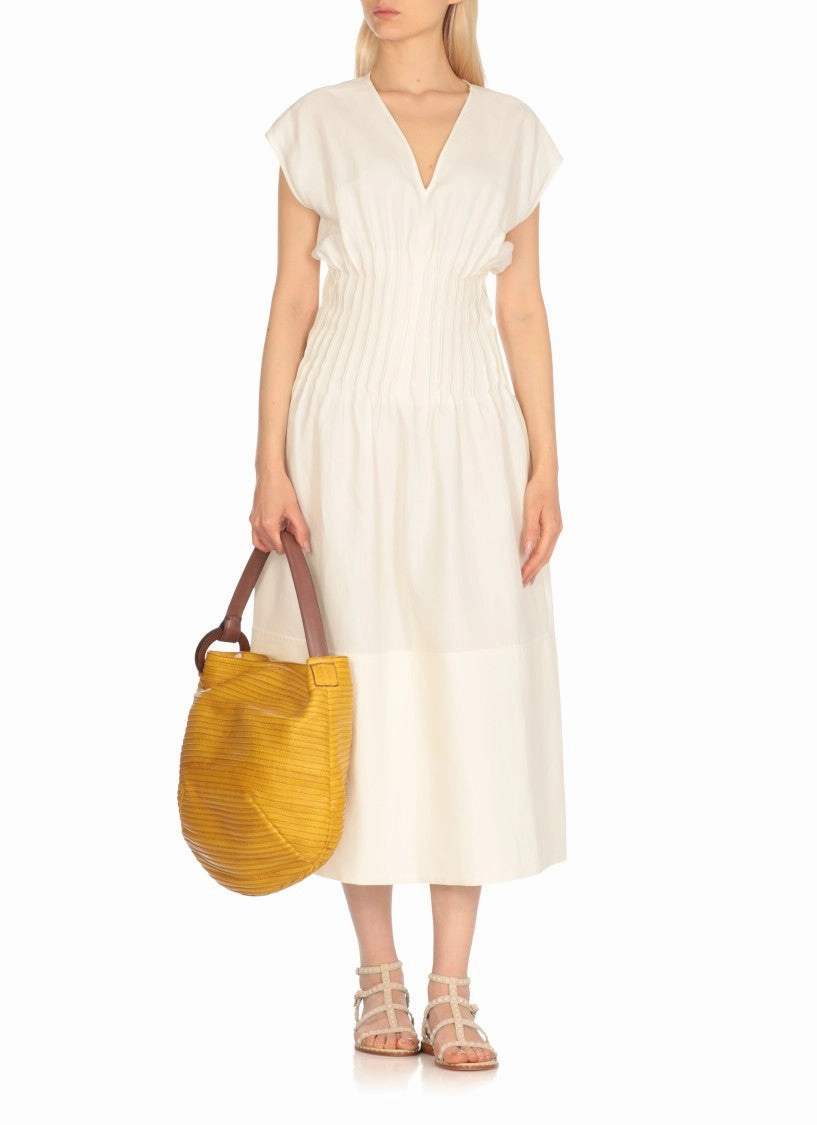 Yellow Leather Shoulder Bag