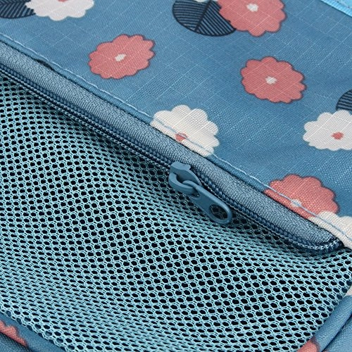 Yosoo Hanging Toiletry Makeup Cosmetic Travel Case Bathroom Makeup Or Shaving Kit Bag Folding