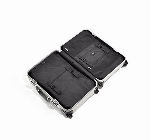 Zero Halliburton Geo Aluminum 3.0-Carry-on 4-Wheel Spinner, Black