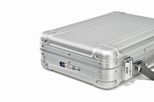 Zero Halliburton Geo Aluminum 3.0 Small Attach Briefcase, Silver, One Size