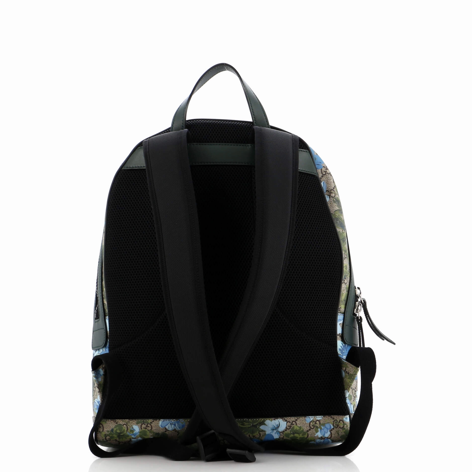 Zip Backpack Embroidered Printed GG Coated Canvas Medium