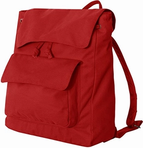 Zuzify Peach Skin Knapsack. Jc0796 Os Red